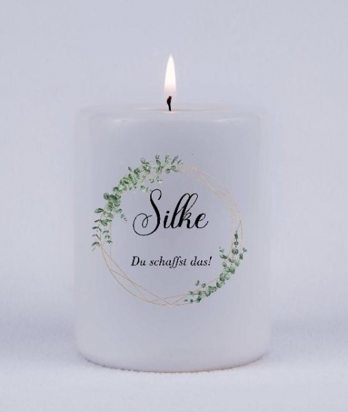 Hoffnungslicht Eucalyptus Erinnerungslicht Teelichthalter Teelicht Kerze Kerzenlicht Grablicht Kerze Allerheiligen Sternenkind Lüttentüddel®